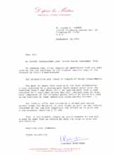 French business letter